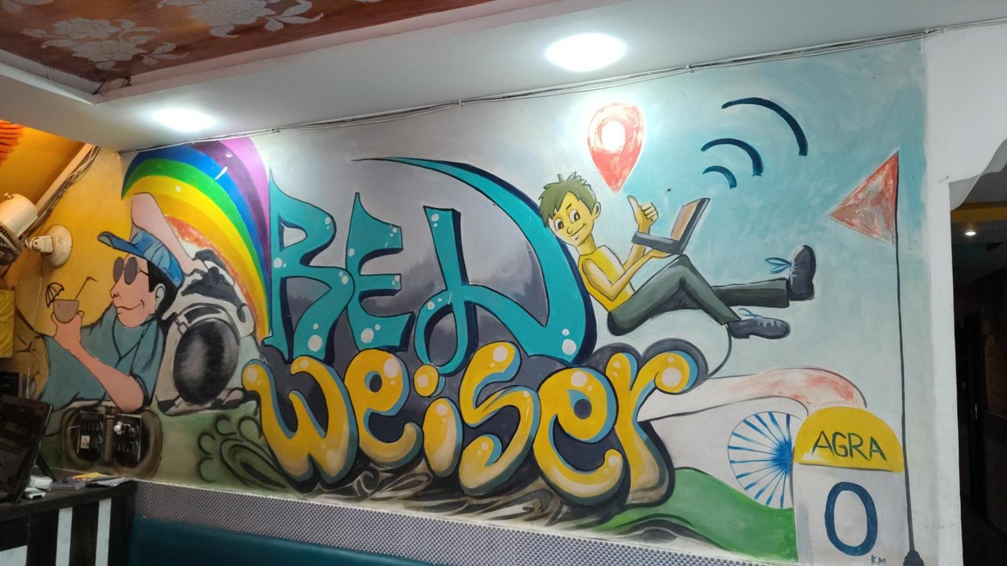 Bedweiser Backpackers Hostel Agra  Luaran gambar